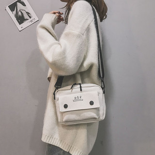 Túi nhỏ họa tiết vải canvas thời trang phong cách Nhật Bản mới dành cho bé gái