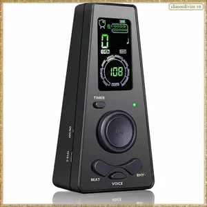 Metronome Điện Tử Kỹ Thuật Số Metronome Metronome Đa Năng Cho Đàn Piano Metronome Cho Đàn Guitar Đàn Violin Trống, Đen