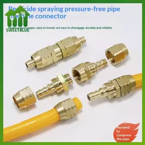 SWEET Ống Áp Lực Adapter Qui Kết Nối Nông Nghiệp Adapter Đồng Sửa Chữa Mở Rộng Cao Áp Nước Khớp n