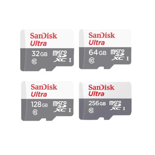 Thẻ Nhớ Micro SDHC/SDXC SanDisk Ultra 32GB / 64GB / 128GB 100MB/s 533X UHS-I - Chính Hãng | A1 | Bảo Hành 5 Năm