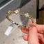 Tinh Tế Thanh Lịch ~ 2026 Phong Cách Mới Zircon Hoa Rỗng Vòng Tay Cao Cấp Niche Ánh Sáng Sang Trọng Vòng Tay Phù Hợp Với Tất Cả Trận Đấu 2026-6-8