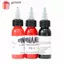 Mực xăm GAVESTO, Màu thực hành hình xăm xanh đỏ xanh lá cây màu đen nâu tím hồng 30ML