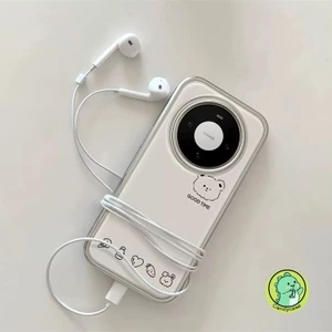Vỏ Gấu Dễ Thương Cho iQOO 13 12 11 11S 7 Neo 10R Neo10 Neo9 Neo8 Pro Neo7 Neo6 Neo5 SE Neo5S Neo3 U5X U3 U3X 5G 4G Vỏ Phim Hoạt Hình Kem Thỏ Ins Phong Cách Vỏ Điện Thoại