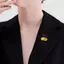 LUImo Thời Trang Dễ Thương Pha Lê Côn Trùng Ong Nhỏ Trâm Cài Pin Cho Nữ Quần Áo Áo Trang Sức Phụ Kiện Quà Tặng SBS