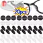 GAVESTO 10 Cặp Miếng Lót Mũi Kính, Miếng Dán Dính Silicon Hỗ Trợ Mũi, Thoải Mái Trong Suốt Chống Trơn Trượt Kính Mắt Phụ Kiện Giá Đỡ Mũi Miếng Lót Mũi