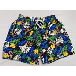 Quần short đi biển phong cách Hawaii mùa hè, Quần thường ngày in hoa 3D thoáng khí