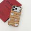 Ốp lưng iPhone Sọc nền Party Puppy, in toàn bộ hoặc iPhone 11 / 12 / 13 / 14 / 15 / 16 / 17 Pro Max plus Cổ điển nối trên và dưới dưới mờ