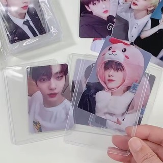 10 / 20 / 30 Cái 35PT Tay áo thẻ cứng PVC trong suốt - Idol Photo Collect Tấm bảo vệ chống bụi