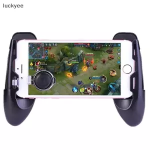 Luckyew 3 Trong 1 Điện Thoại Di Động Thiết Bị Điều Khiển Giá Đỡ Cho Trò Chơi PUBG Tay Cầm Joysti Cho IOS Android 4.5-6.5 Inch Phụ Kiện Điện Thoại TQ
