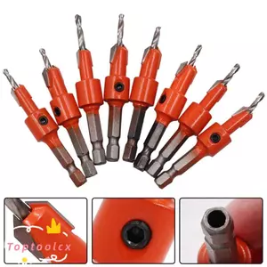 Mũi khoan TOPTOOLCX, Mũi khoan chìm đa chức năng chuôi lục giác, Dụng cụ mở lỗ HSS