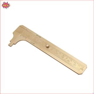 Cân đồng thau Mini N & X 80 / 100mm Đồng hồ đo trượt Vernier Caliper Thước đo nhà thơ.