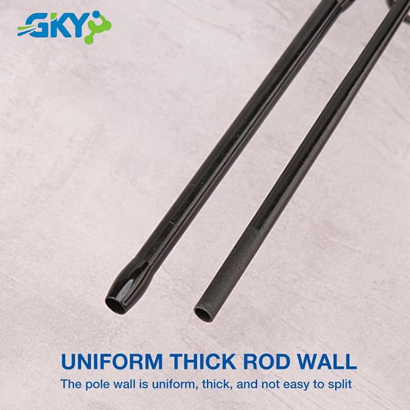 GKY 1.65M 1.8M 2.1M Cần Câu Siêu Nhẹ M Cần Câu Carbon Cứng Có Thể Điều Chỉnh Chèn Dụ Cần GKY