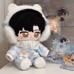 20cm Quần Áo Bé Cotton Bộ Đồ Ngủ Búp Bê Quần Áo Dễ Thương Búp Bê Búp Bê Bộ Thay Thế Thuộc Tính Dress Up 6.10