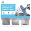6 dây Đầu trộn vách ngăn chống vỡ cho phụ kiện trộn đứng Pro Mix mà không cần lộn xộn D