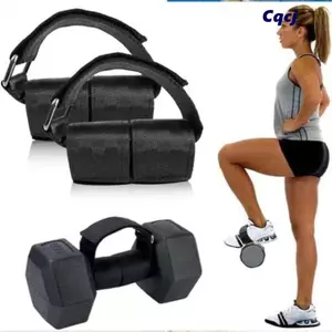 Dây đeo chân quả tạ CQCJ, Dây đeo mở rộng chân thanh Tib có thể điều chỉnh bằng Nylon, Chống mài mòn bền bỉ Thoải mái Giảm căng thẳng Shin Nẹp để rèn luyện sức mạnh