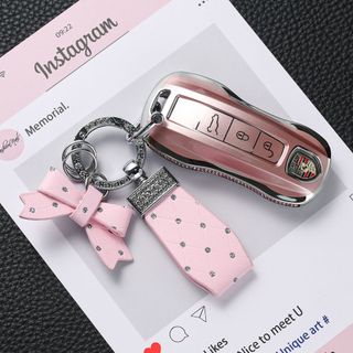 Vỏ chìa khóa xe Porsche TPU Diamond Thích hợp cho cayenne / Palamela / macan / Maca / 718 / cayenne / taycan / 911