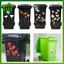 SWEET Hoa Thùng Rác Có Thể Stiers Daisy Lily Bánh Xe Rác Có Thể Stier Tự Dính PVC Đề Can Chống Thấm Nước Trang Trí Stier Trang Trí Tường n