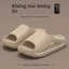 Dép EVA đế dày 4cm, không mùi, chống trơn trượt dành cho nam và nữ để đi ngoài trời.