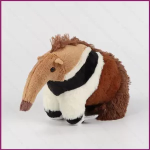 YT4 Thực Tế Khổng Lồ Anteater Plushie Cotton Dễ Thương Đồng Hành Búp Bê Động Vật Với Lâu Snout