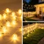 1 Đèn dây Led đầy màu trắng ấm áp mới với chế độ nhấp nháy ổn định để trang trí lễ hội