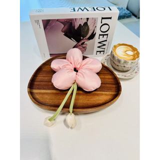 🌷Vòng buộc tóc hoa tulip nổi 3D nhồi bông - Dây buộc tóc nữ cao cấp kiểu xuân thời trang làm tóc búi tròn xinh đẹp