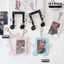 Bảo vệ thẻ trường IFANSIN, Móc khóa giữ thẻ Photocard Acrylic hoạt hình Kpop, Vỏ bảo vệ thẻ học sinh 3 Inch trong suốt sáng tạo cho bé gái học sinh