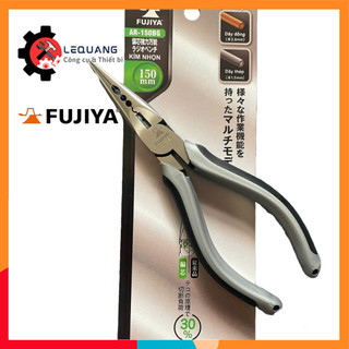 Kìm mỏ nhọn lệch tâm 6inch/150mm Fujiya AR-150BG || AR-150G