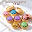 Kawaii Lấp Lánh Đầy Hấp Bun Bóp Đồ Chơi Với Hộp Hấp Giảm Lo Âu Fidget Đồ Chơi Bán Buôn Số Lượng Lớn 1-5 s