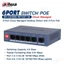Switch PoE DAHUA DH-CS4006-4ET2GT-36 (Cloud, 4 PoE, 2 uplink, 36W)
