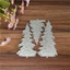 3 Cây Giáng Sinh Kim Loại Thép Carbon Cắt Khuôn DIY Vải Album Ảnh Thiệp Chúc Mừng Cắt Chết Giấy Thủ Công Sổ Lưu Niệm Dập Nổi Khắc Bản Mẫu