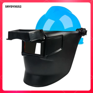 Flip Up Mặt nạ hàn Mũ bảo hiểm Hood Tích hợp Giá đỡ ống kính Tấm chắn nhẹ cho phụ kiện thiết bị hàn
