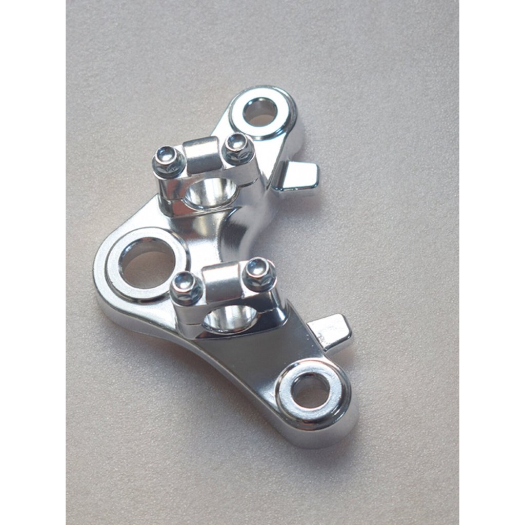 Phụ Kiện Xe Máy CG125 Top Link Board Hạt Giang Hạnh Phúc Hoa Mèo Lái Cột Tay Lái Đế Trên Liên Kết Ban Tam Giác Ban