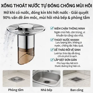 Lõi thoát nước sàn tự động treo​，Lõi bằng đồng thau và PVC​，Nắp lọc tự đóng​，Thoát nước nhanh​，Cho phòng tắm gia đình​