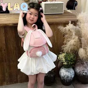 Ba lô xe hơi Bunny cho trẻ mới biết đi Túi hoạt hình Mầm non Daypack Túi đi học du lịch ngoài trời