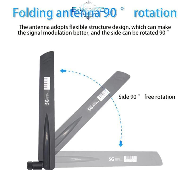 E-WOITD 1 3G 4G 5G Ăng-ten 18dBi Gain SMA Nam cho Card mạng không dây Wifi E-WOITD