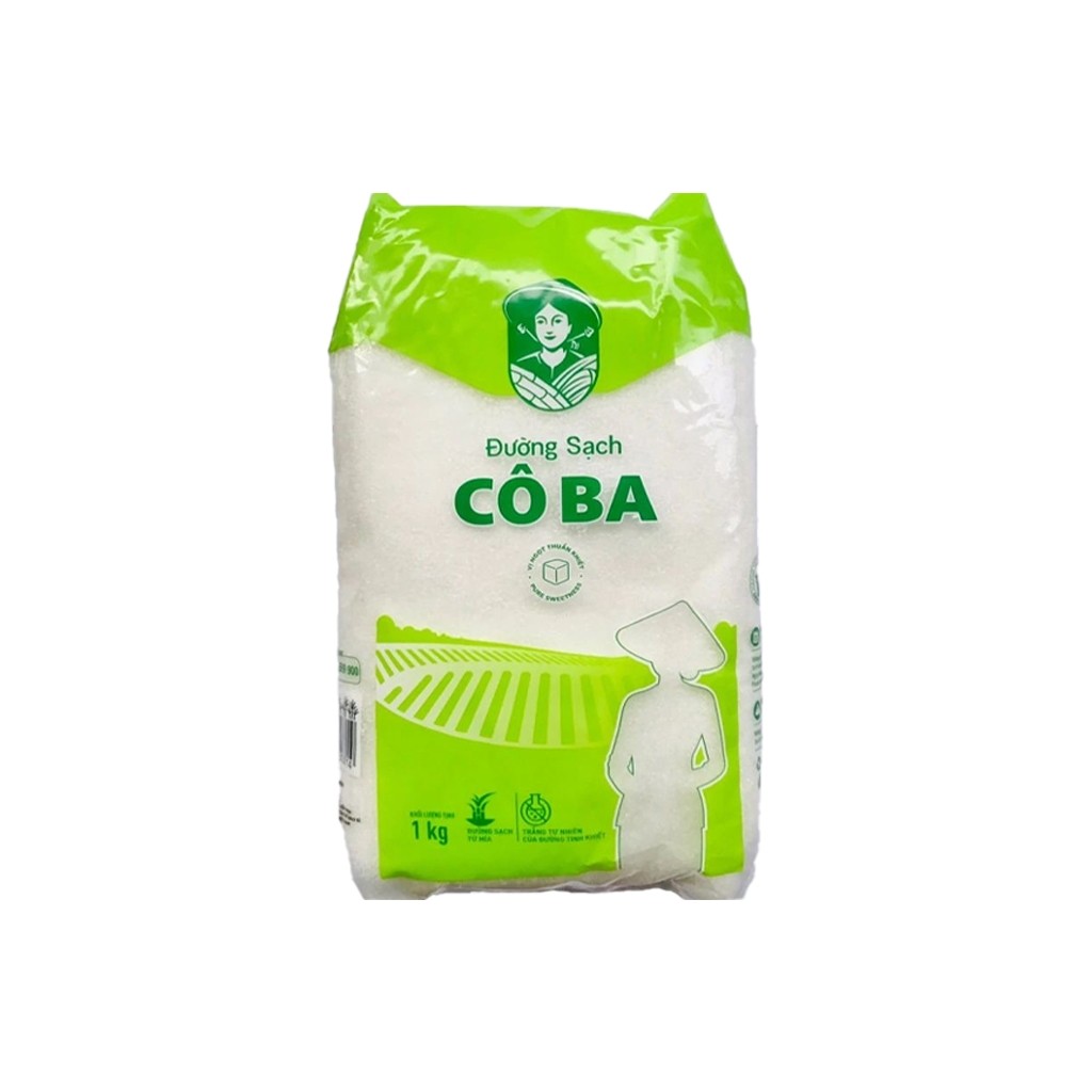 Đường kính trắng Cô Ba Biên Hòa gói 1kg