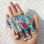 Con voi dễ thương Họa tiết phong cách Bohemian Chất liệu nhựa Nhãn dán tủ lạnh thủ công dập nổi ba chiều