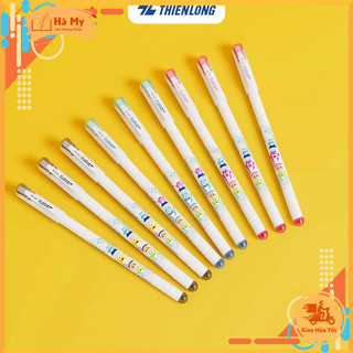 Combo 2 Cây Bút Gel Xóa Được Thiên Long Điểm 10 TP-GELE002 0.5mm – Viết Êm, Mực Nước Xóa Được