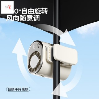 Quạt Kẹp USB - Quạt Mini Treo Eo Cổ Di Động Để Làm Mát