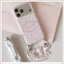 Cho iPhone 17 Pro Max 16 15P Hoa Tươi Thỏ Thỏ Họa Tiết Màu Hồng Mềm TPU Chống Trầy Xước Vỏ Điện Thoại Với Ba Thỏ Mặt Dây Chuyền Bảo Vệ Chống Sốc Vỏ Chống Rơi
