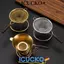 ICUCKO Matcha Sifter, Dụng cụ lọc trà dễ làm sạch bằng thép không gỉ, Lưới nhỏ chống rỉ sét Lưới mịn cho nhà bếp