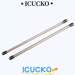 Giá đỡ hương ICUCKO, có nắp kín khí có thể tháo rời Ống dính hương Acrylic, Ống lưu trữ que Joss trong suốt