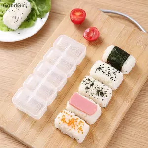 5 Cuộn Máy Làm Sushi Khuôn Sushi Nhật Bản Nigiri Khuôn Sushi Bóng Cơm Chống Sti Press Hộp Bảo Quản Mẫu Cơm Bento Dụng Cụ VN