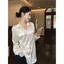 Satin Ren Dây Áo Sơ Mi Lưng Rỗng Thiết Kế Mùa Hè Mỏng Phong Cách Độc Đáo Đẹp Chống Nắng Áo Top