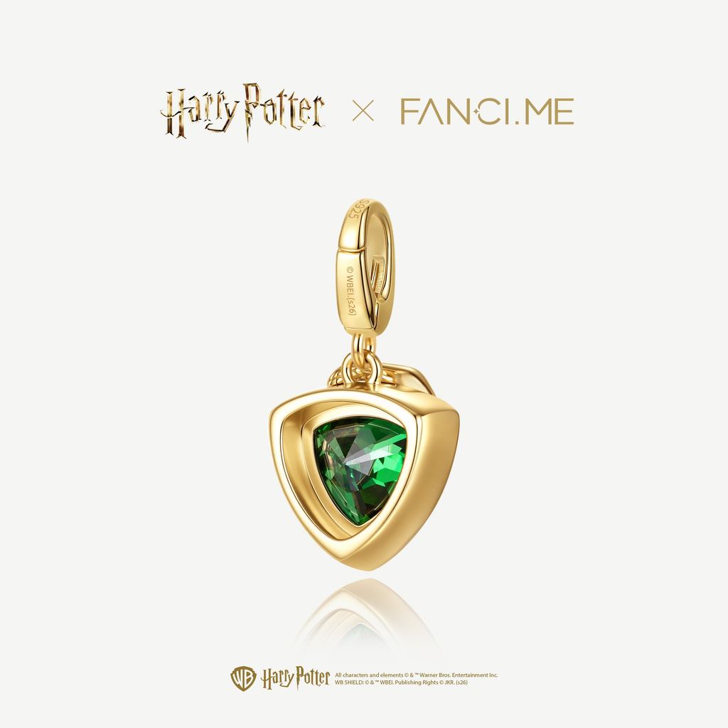 Harry Potter x FANCIME Slytherin House Bạc Charm
