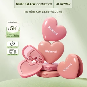 Má Hồng Kem LILYBYRED 3.5g – Chất Bóng Mịn, Không Bết, Giữ Màu Lâu