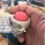 HFTOY Brain Skull Móc khóa cơ khí in 3D Clier Fidget Đồ chơi giảm căng thẳng Tiện ích cho văn phòng và bàn làm việc tại nhà ~