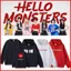 YB1 BABYMONSTER 2025 HELLO MONSTER Áo Hoodie AHYEON RORA ASA dây kéo áo khoác BY1