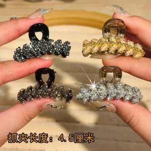 Pha Lê Lúa Mì Tai Nhỏ Lấy Kẹp Nữ Xuân Hè Phong Cách Mới Công Chúa Kẹp Tóc Tinh Tế Bên Kẹp Tóc Nổ Mũ Đội Đầu QFNP