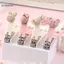 GCDHome Hoạt Hình Tình Yêu Cắt Móng Tay Mini Dễ Thương Kẹp Móng Tay Hộ Gia Đình Chống Bắn Gấp Cắt Móng Tay Làm Móng Tay Cắt HOT